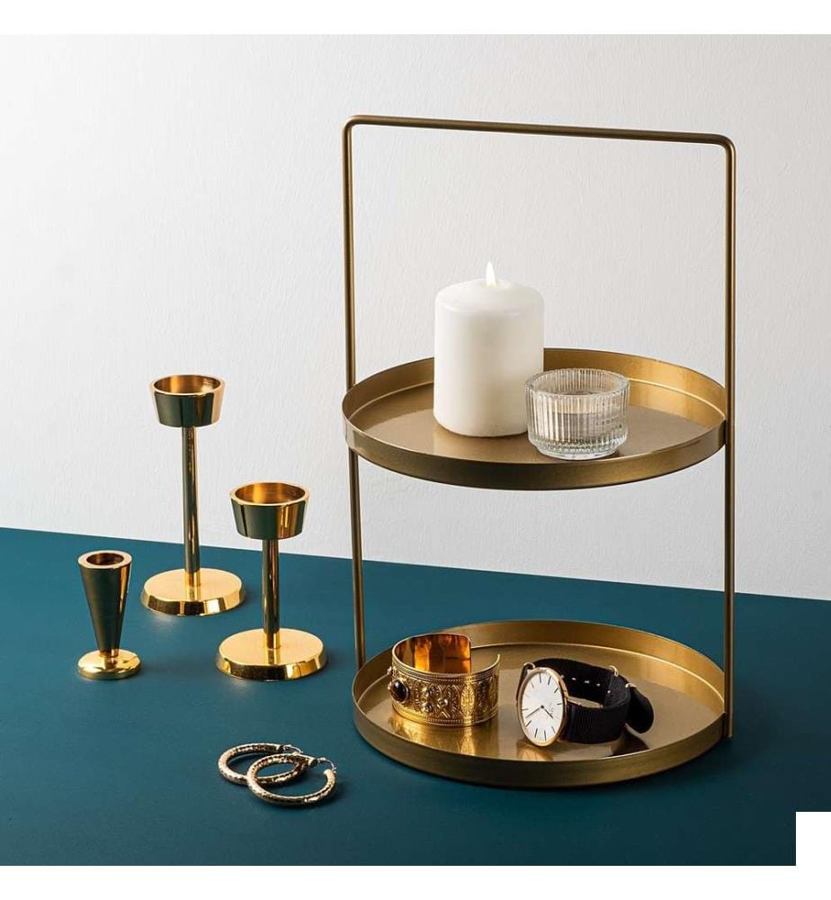 Accessoire décoratif en métal, or, 100% métal
