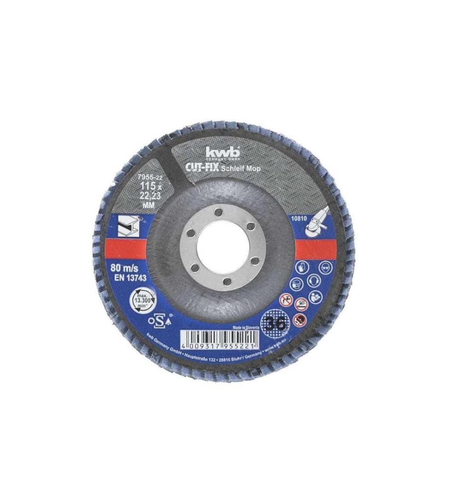 kwb Disque de ponçage Métal 115 mm K36