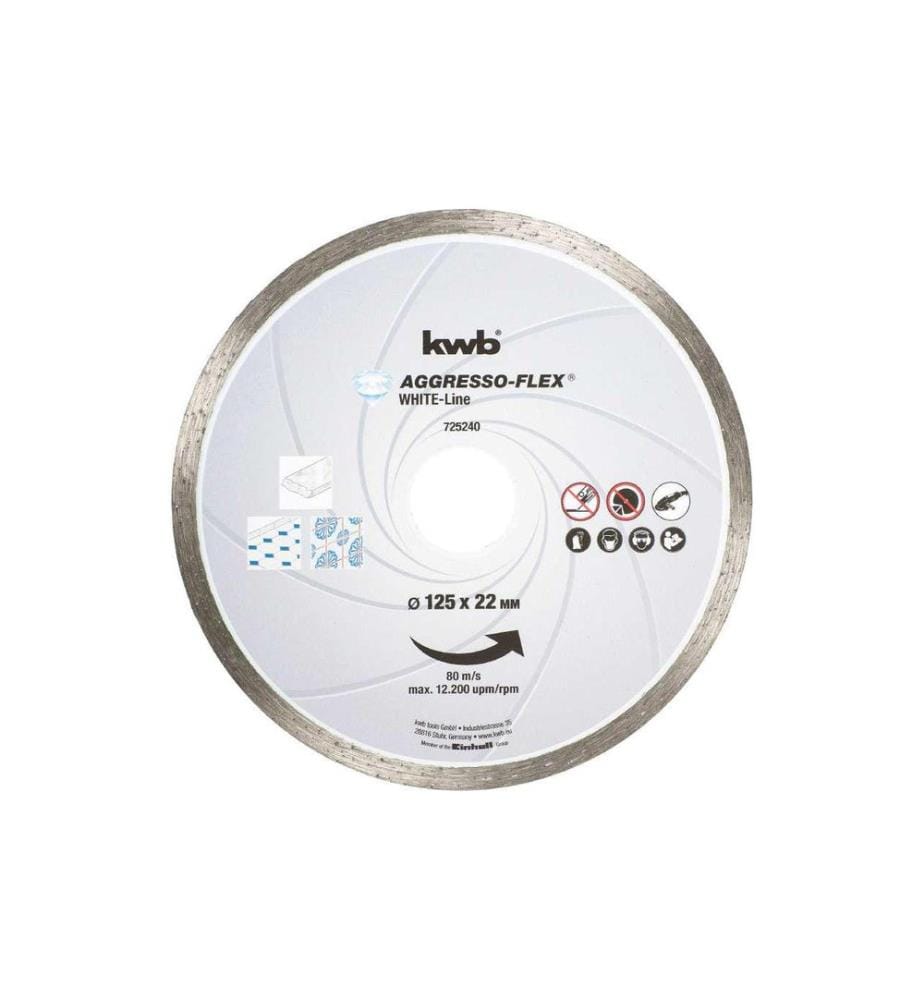 kwb Disque de coupe White-Line Diamant 125 mm