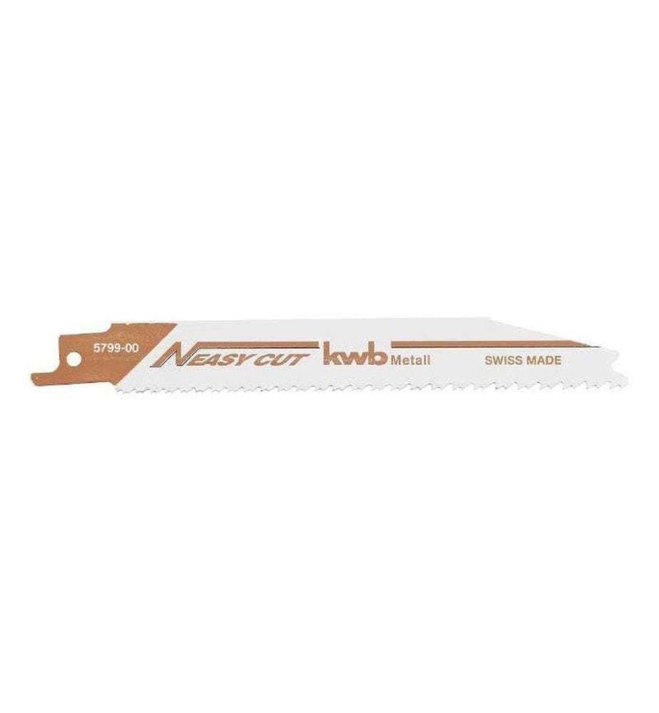 Jeu de lames de scie sabre KWB Easy Cut Métal
