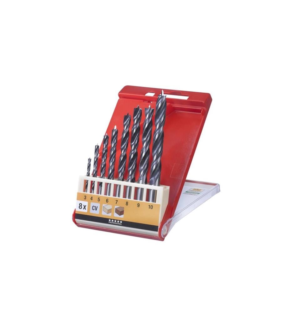 kwb Set de forets à bois CV 3-10 mm 8 pièces