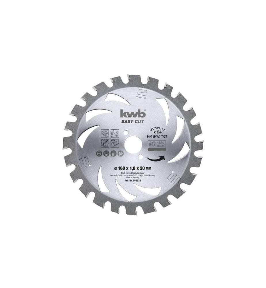 kwb lame de scie circulaire Easy Cut HM Ø 150 x 16 mm
