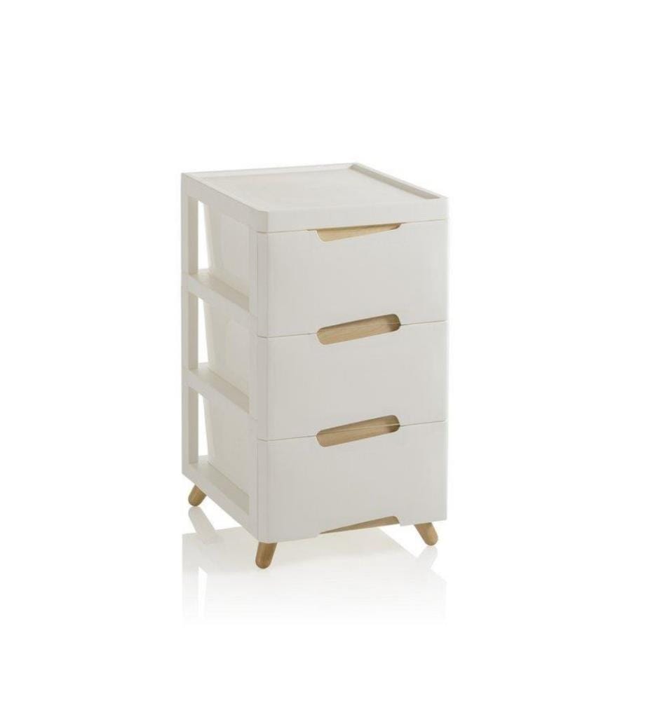 Commode Kandi 35 x 42 x 61,5 Cm - Blanc