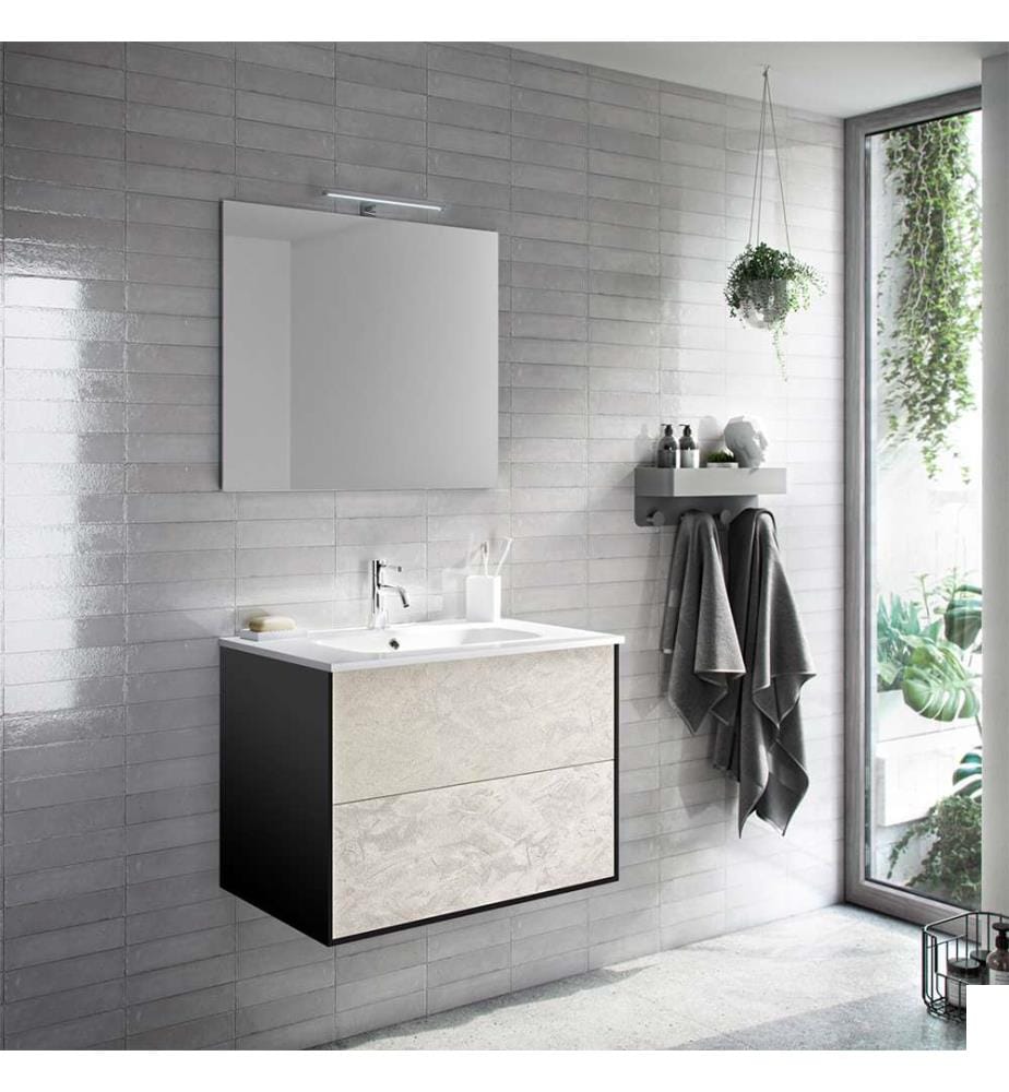 Ensemble de Salle de Bain 4 Pièces Ago Havane