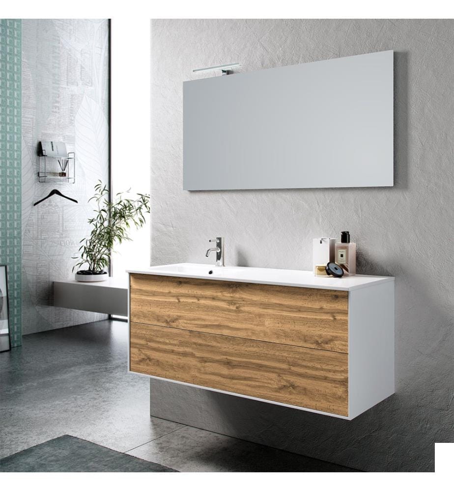 Ensemble salle de bain vasque à gauche 4 Pièces Ago