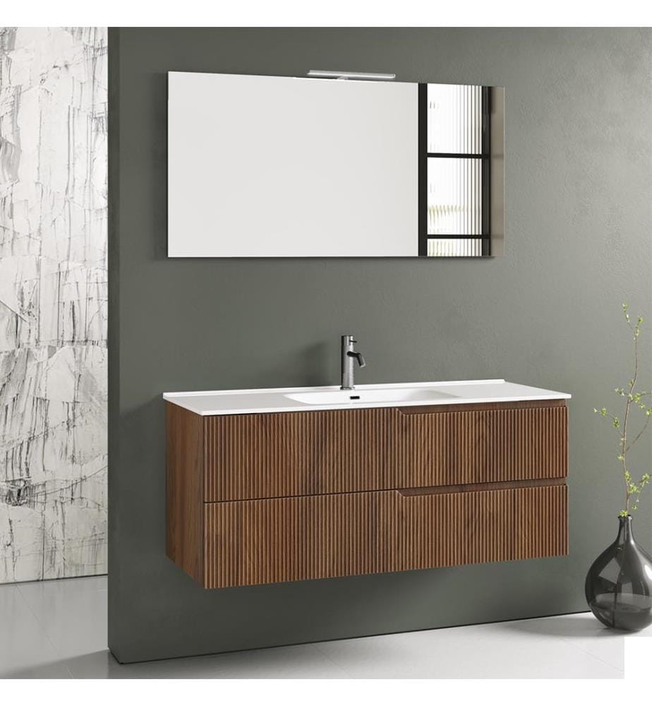 Ensemble salle de bain 4 Pièces Zip - Chêne