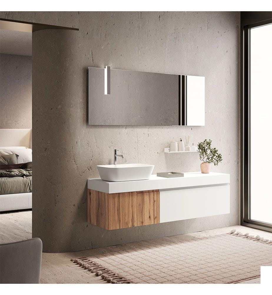 Vanité de salle de bain 7 pièces Zip - Multicolor