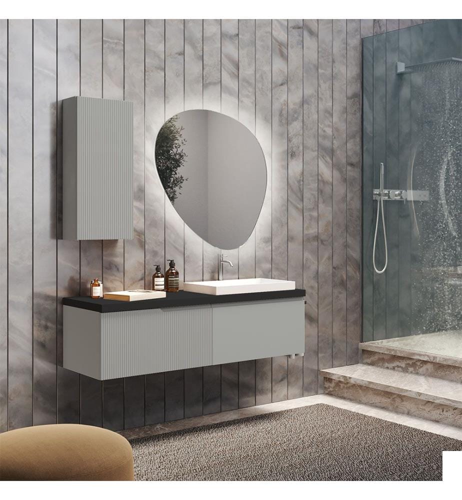 Vanité de salle de bain 6 pièces Zip - Multicolor