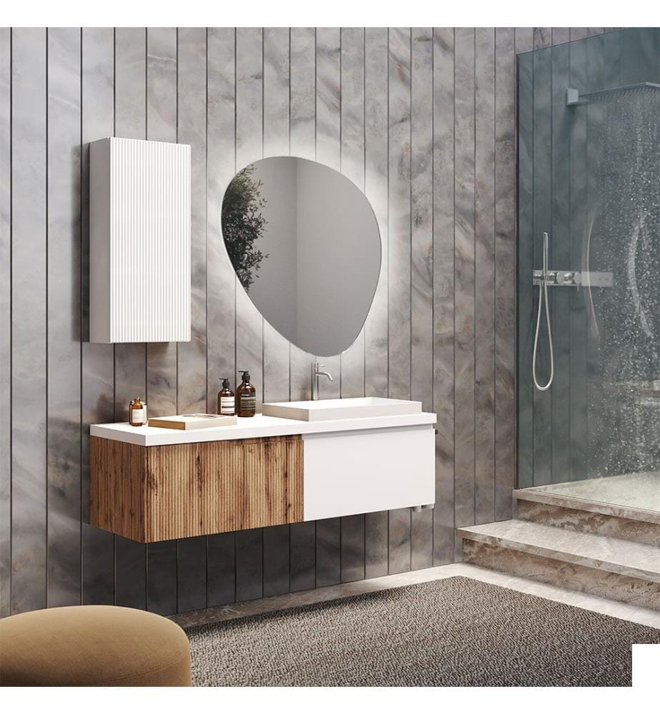 Vanité de salle de bain 6 pièces Zip - Multicolor