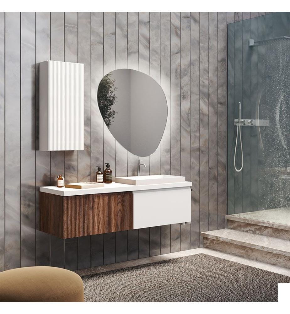 Vanité de salle de bain 6 pièces Zip - Multicolor