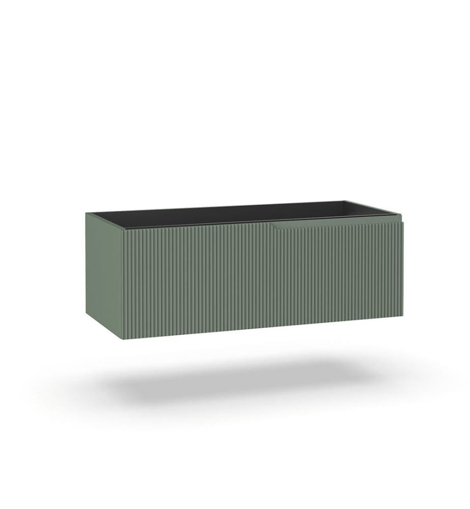 Base murale 1 tiroir Zip - Vert