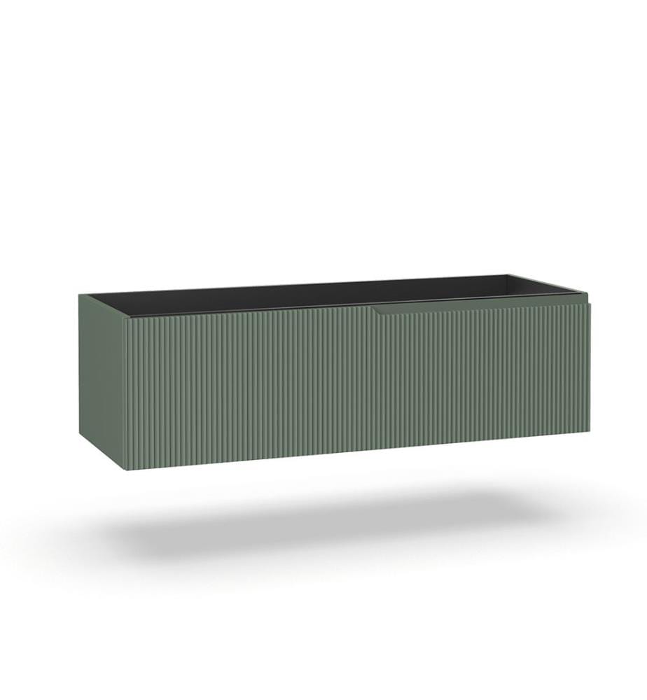 Base murale 1 tiroir Zip - Vert