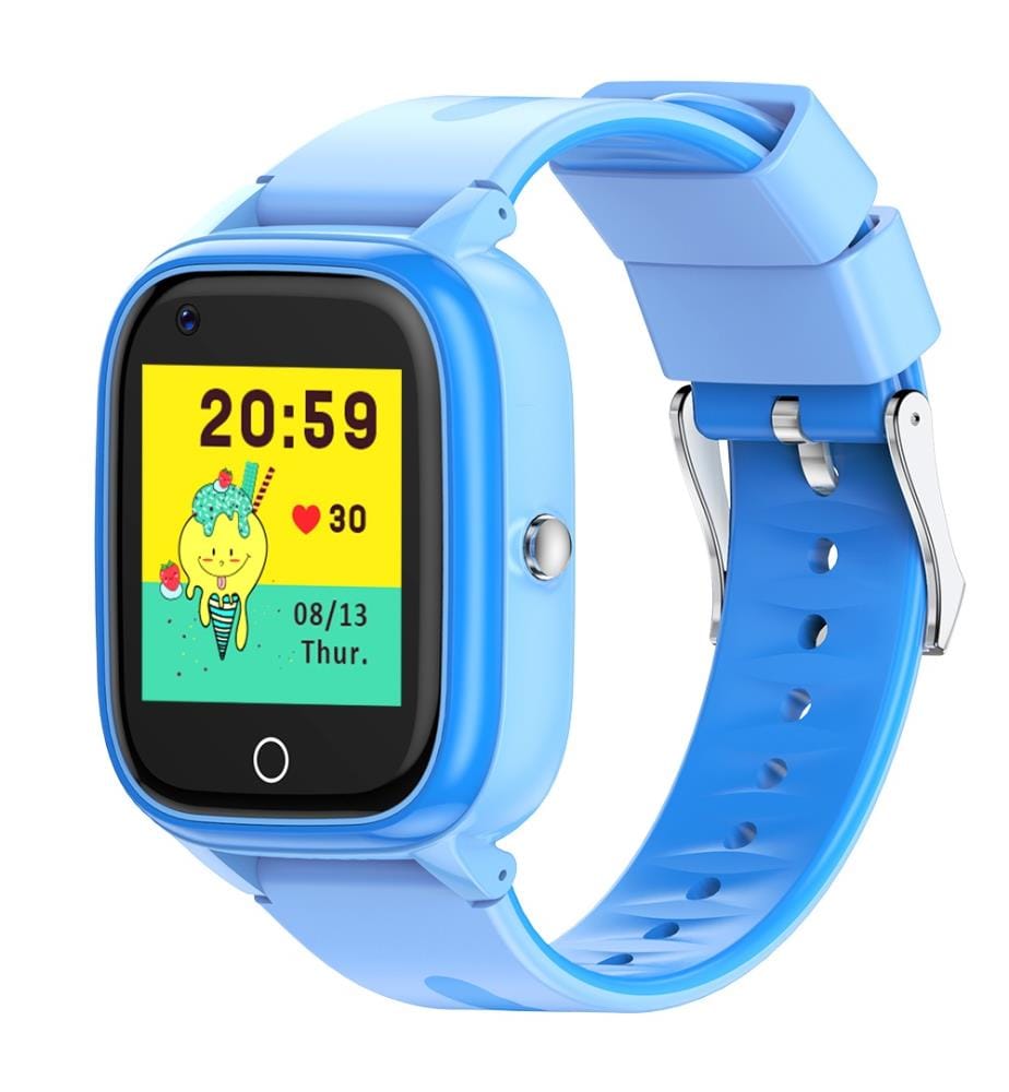 Montre connectée 4G GPS pour enfant - Bleu