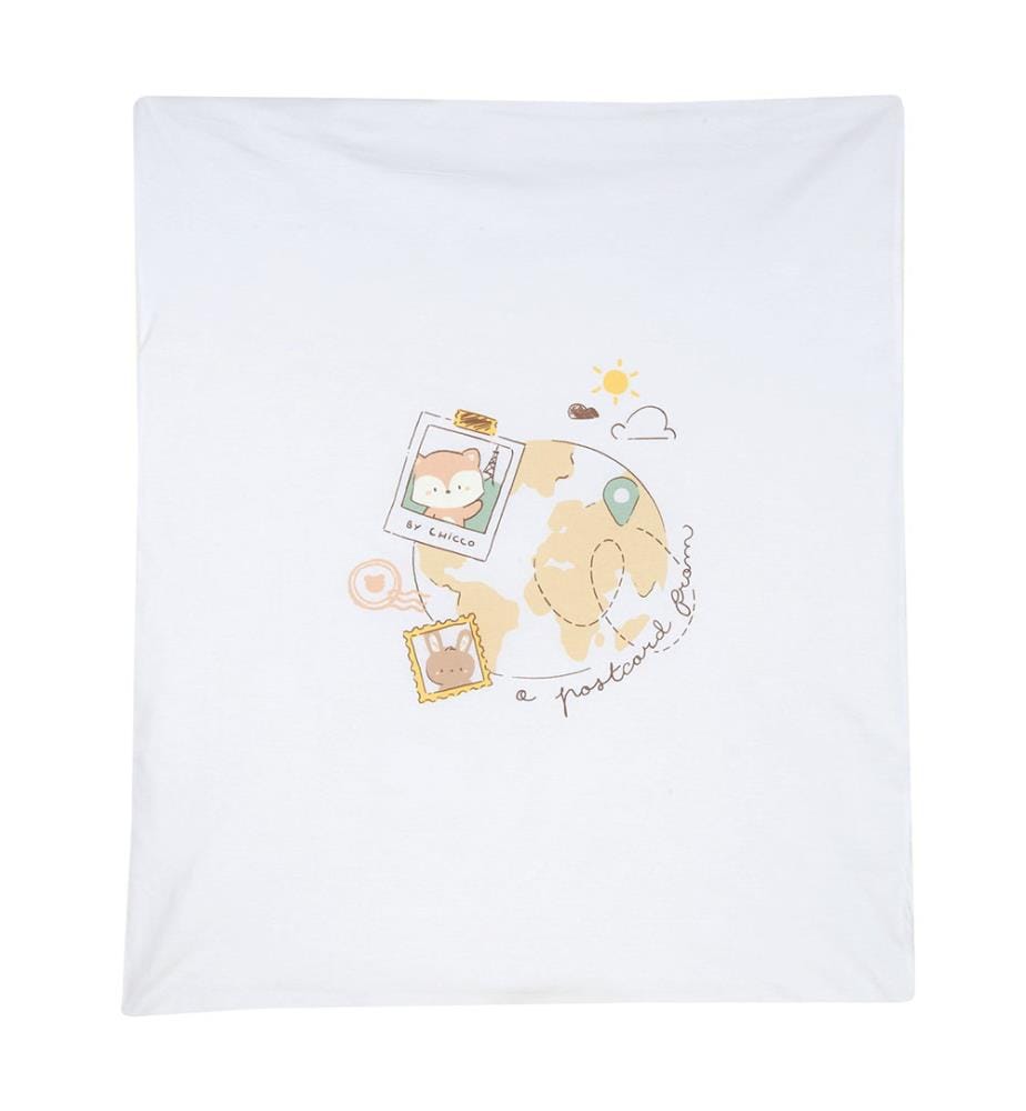 Couverture pour poussette - Blanc