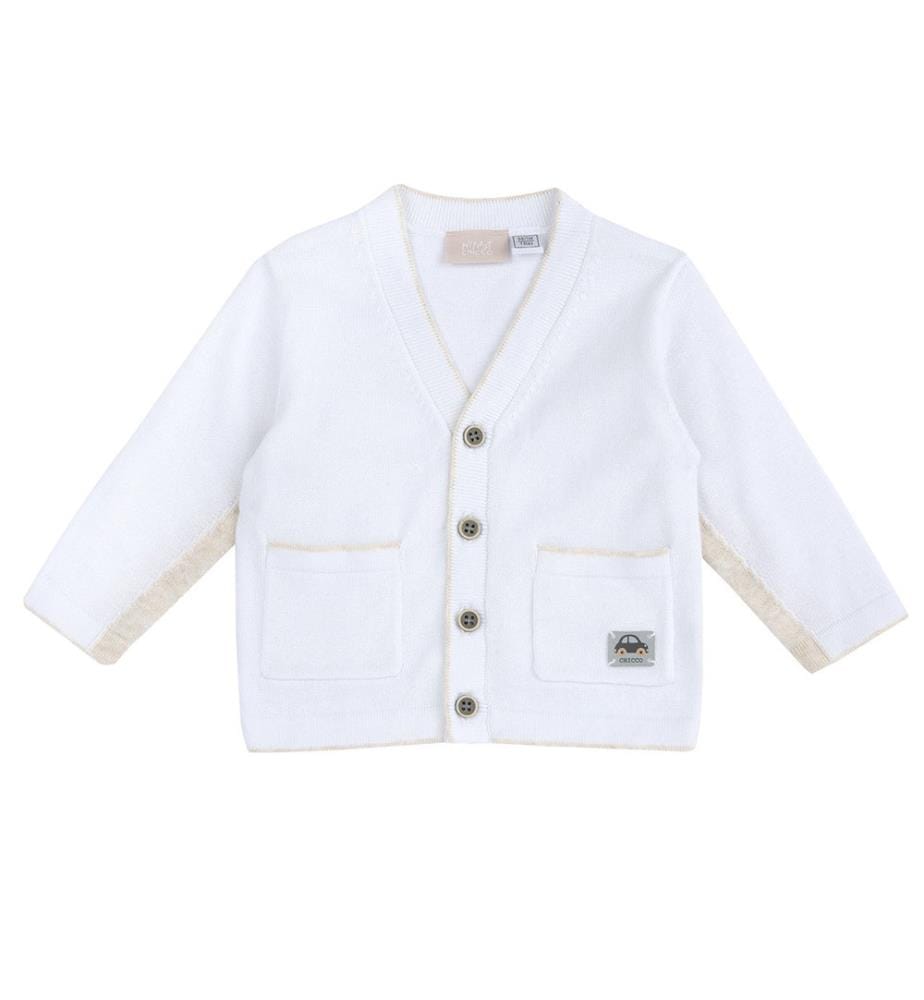 Cardigan en maille - Blanc