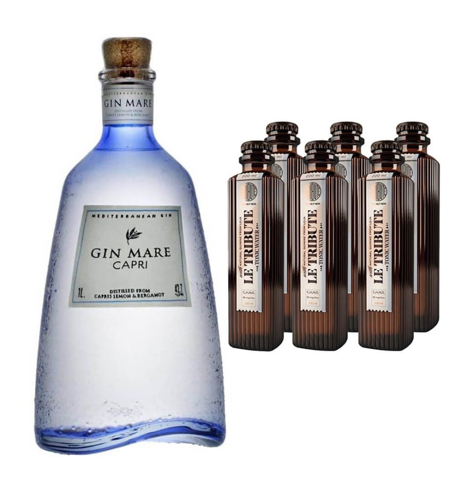 Gin Mare Capri Edition 70 cl + 6x Le Tribute Tonic