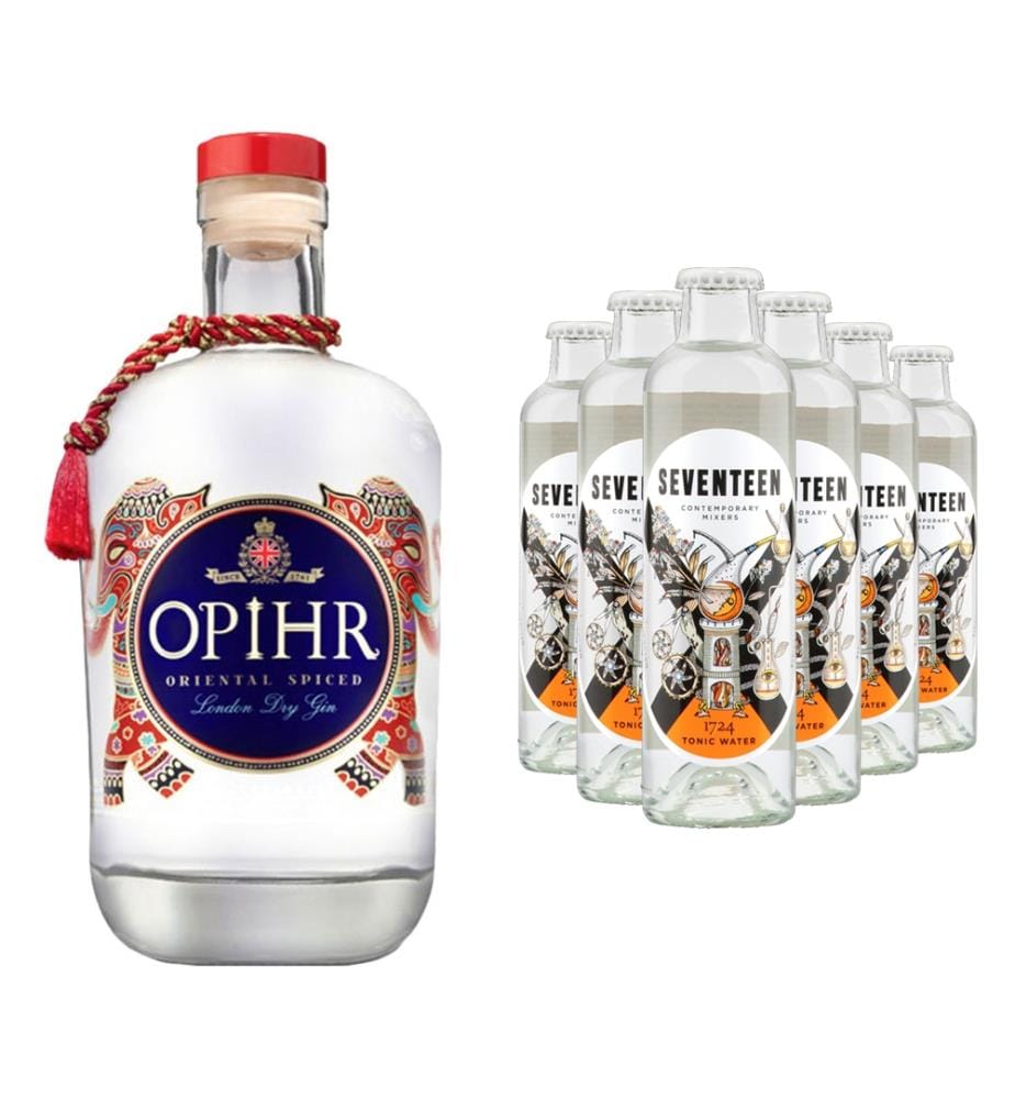 Opihr Oriental Spiced London Dry Gin + 1724 Tonic Water