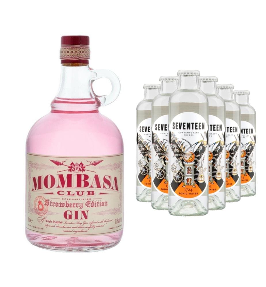 Mombasa Strawberry + 6x 1724 Tonic Water