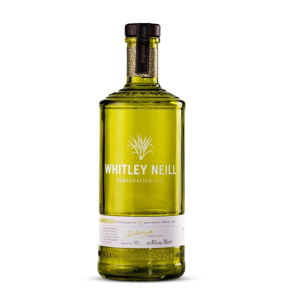 Whitley Neill Lemongrass & Ginger Gin - 70 cl