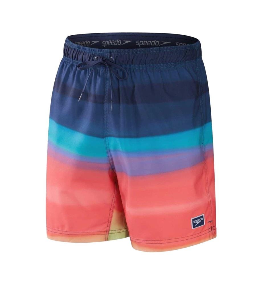 Speedo - Short de bain à taille ajustable motif/style impression dégradée - Homme