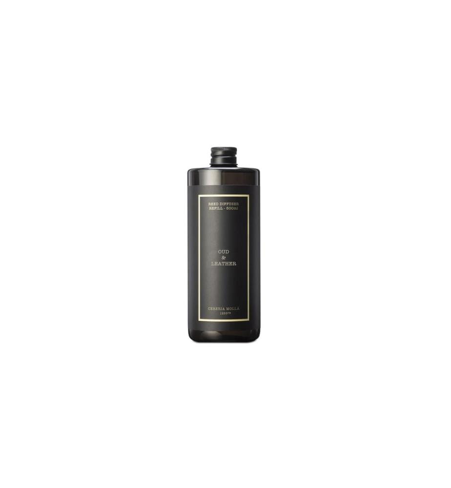 Cerería Mollá Recharge Oud & Leather 500 ml