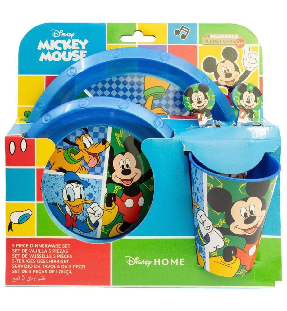 5 pièces Set Facile Mickey Samuse