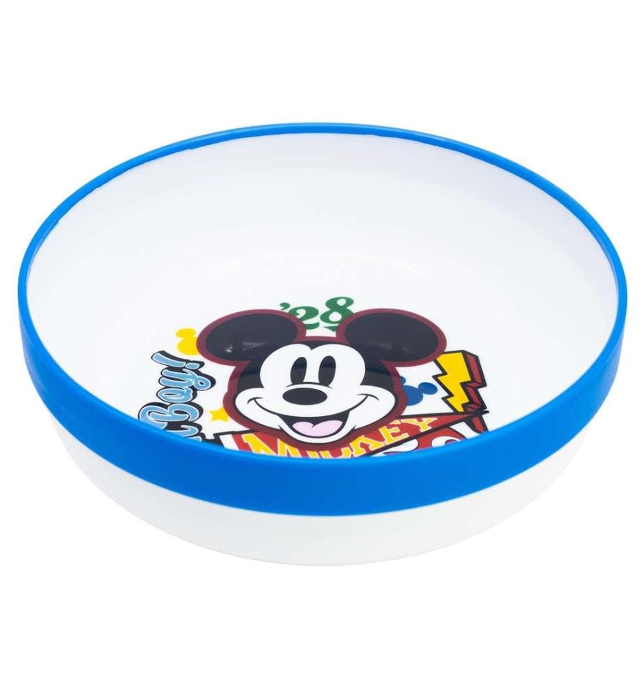 Bol Antidérapant Bicolore Premium Mickey Véritables Champions
