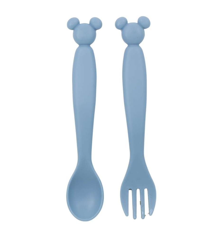 Set de couverts pour enfants 2 pcs Pp Mickey Mouse Shape