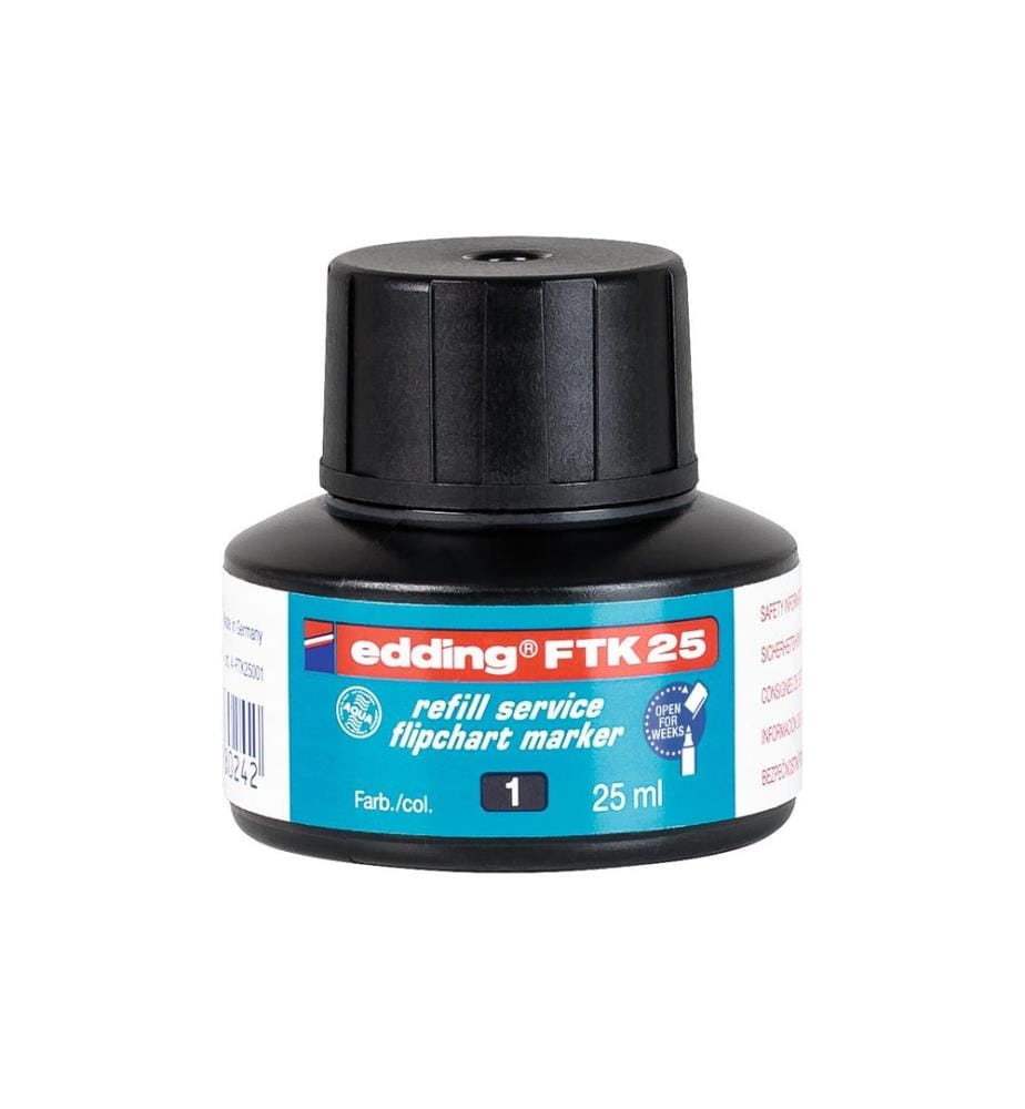edding Encre de recharge Noir