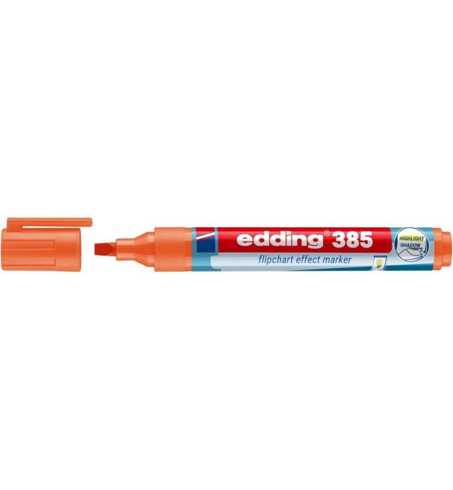 edding Marqueur pour tableau à feuilles mobiles 385 Orange