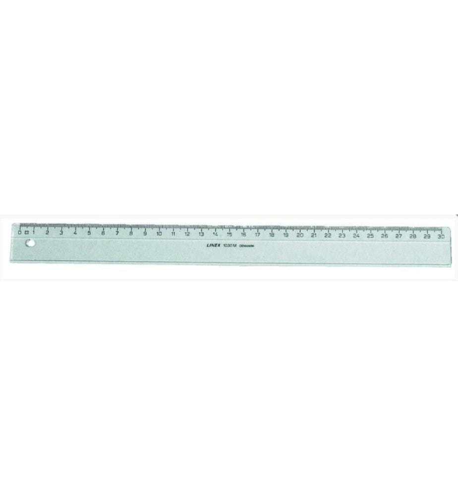 Règle Linex avec bord pour encre de Chine, 40 cm