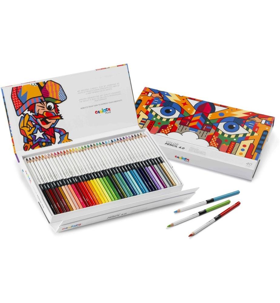 Carioca Crayon de couleur 4.0 Plus Multicolore