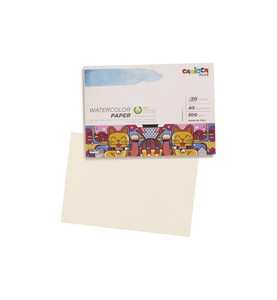 Carioca Bloc à dessin Plus A5 20 feuilles