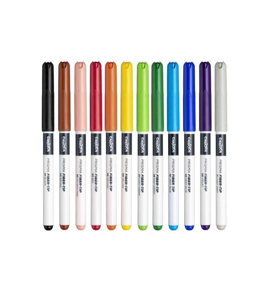 Carioca Feutre Prisma Plus 12 pièces