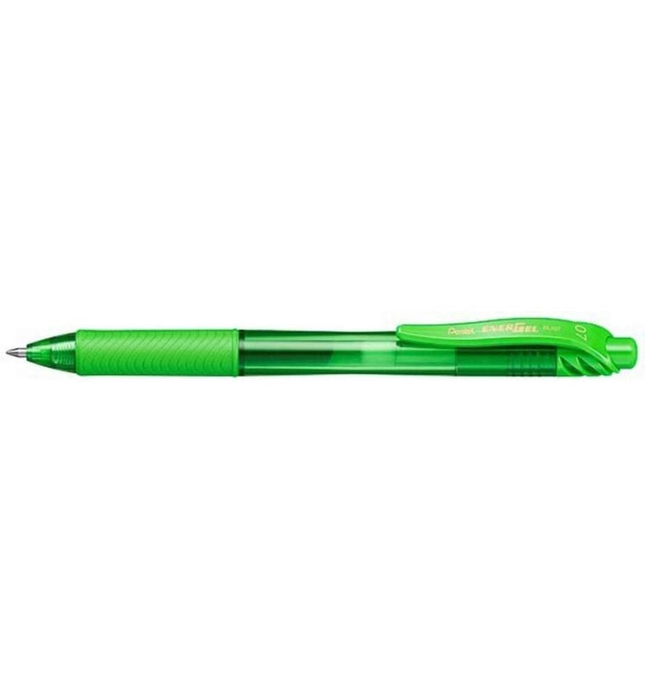 pentel Stylo gel EnerGel 0.7 mm, vert clair, 1 pièce