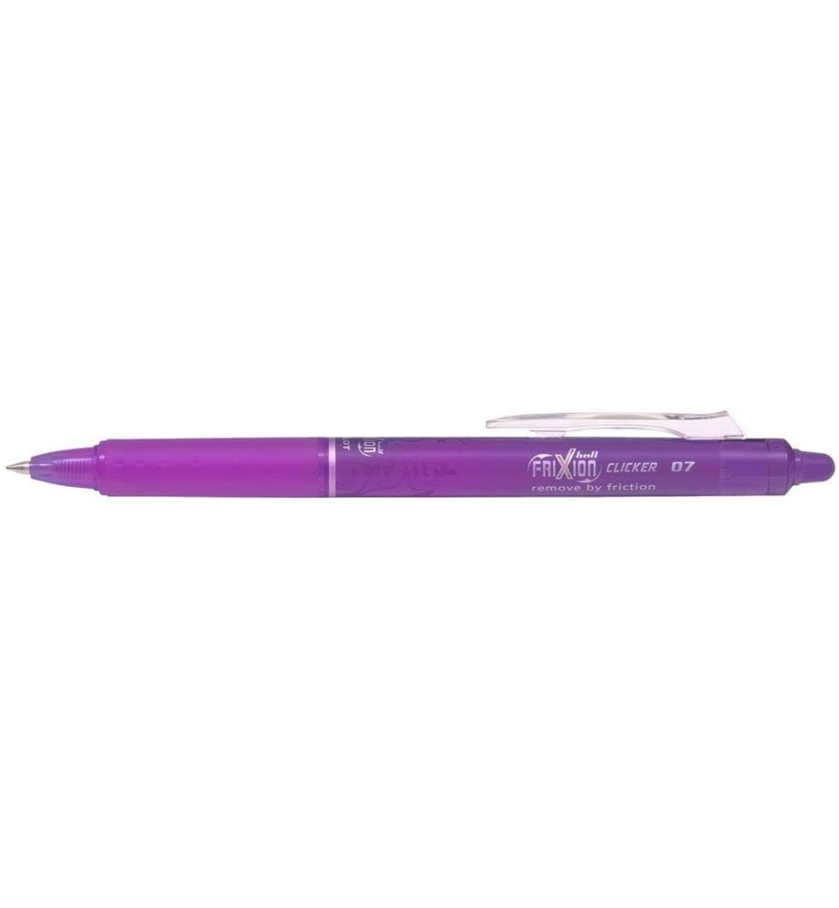 Stylo roller Pilot FriXion Clicker 0.35 mm, Violet