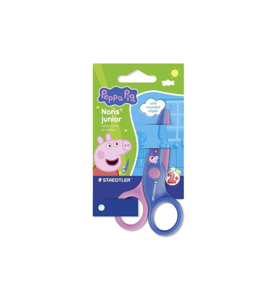 Staedtler Ciseaux pour enfants Junior Peppa Pig 10 cm de long