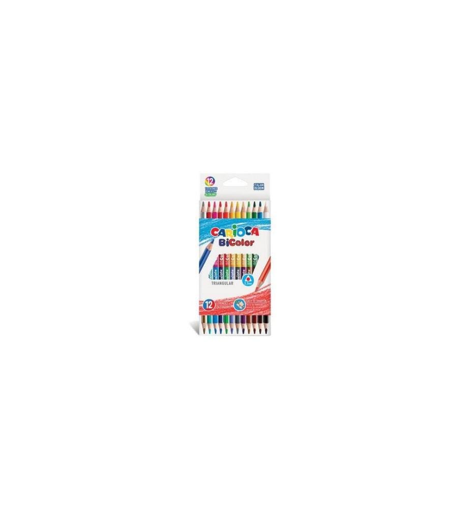 Carioca Bi Color E-12 Multicolore