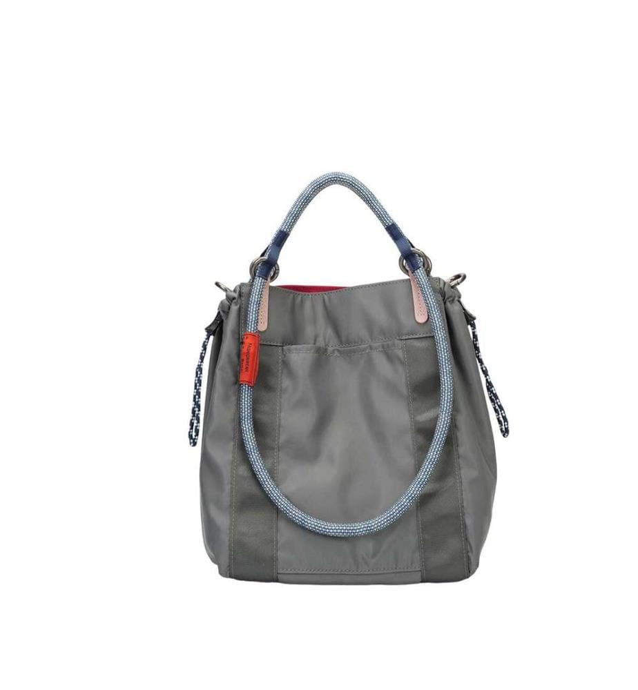 Sac seau réversible en nylon balistique bicolore - Gris anthracite