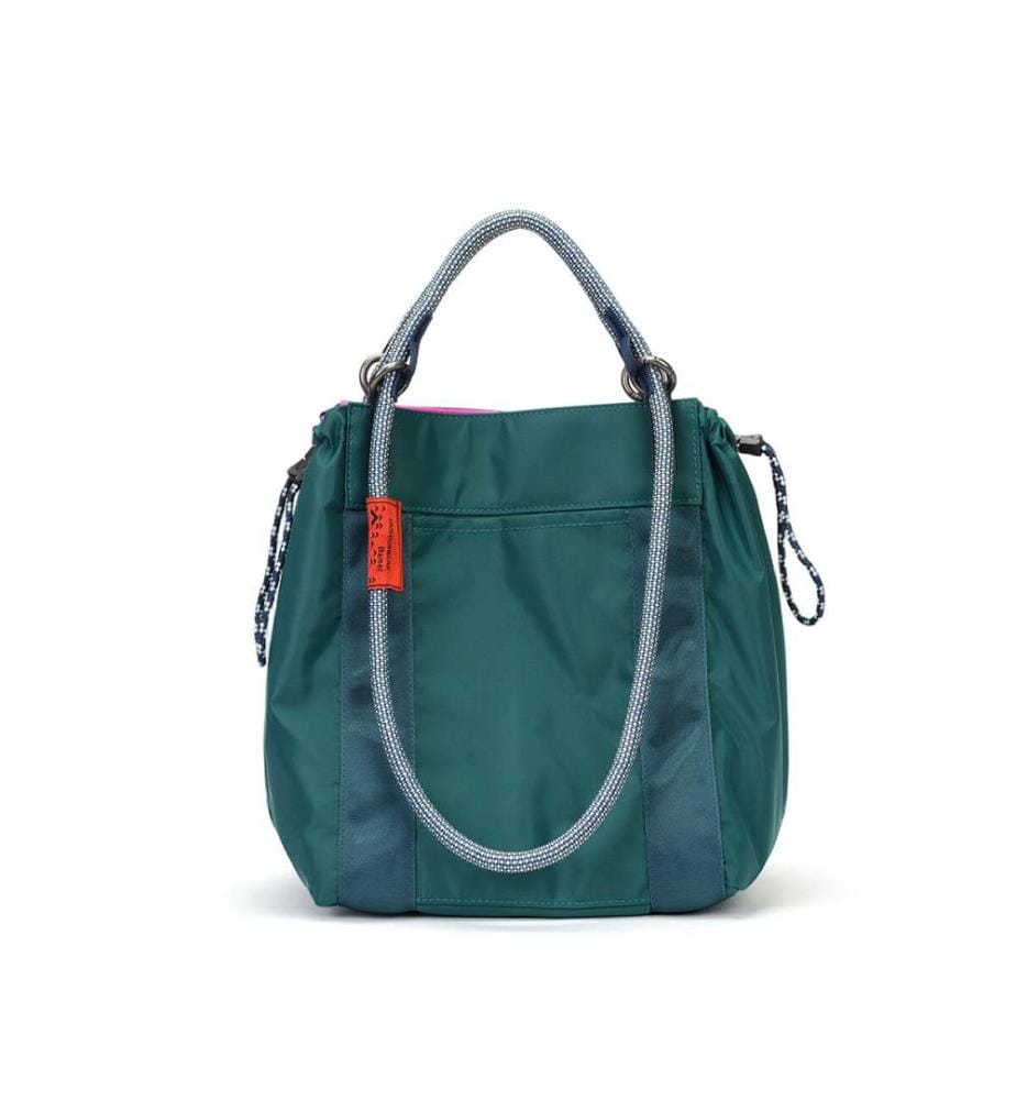 Sac seau réversible en nylon balistique bicolore - Peacock