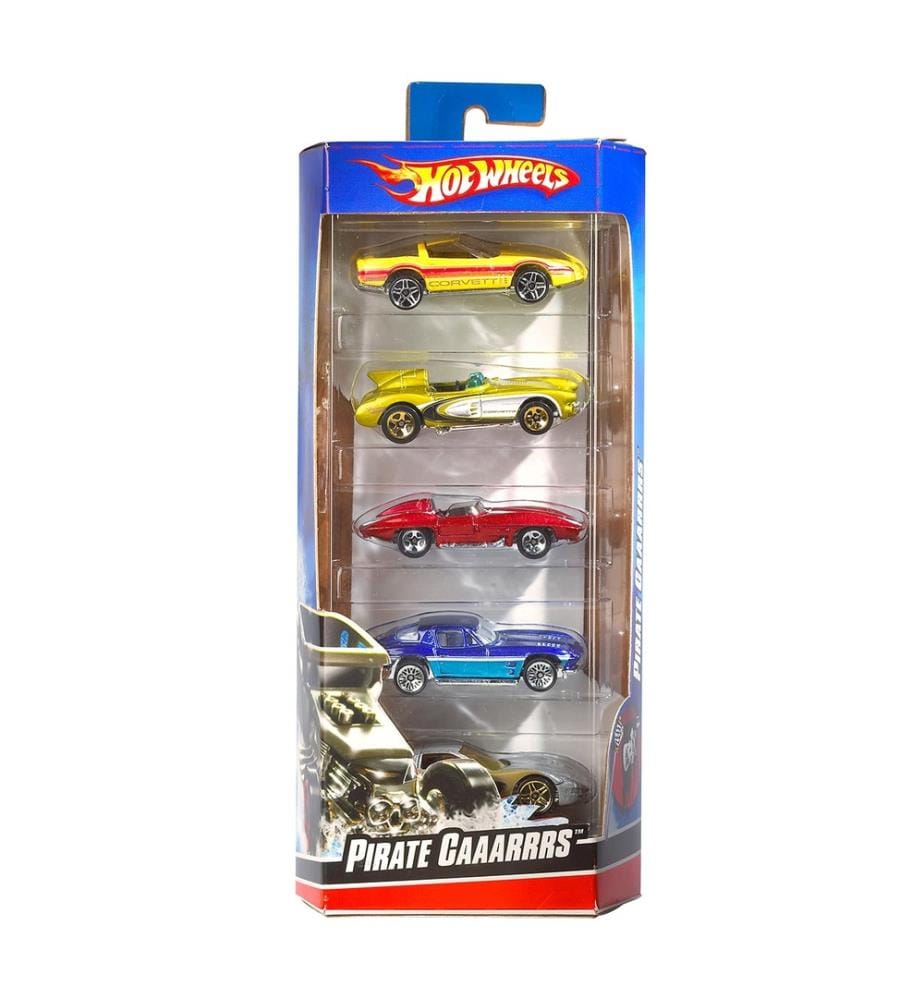 Coffret 5 Voitures Hot Wheels