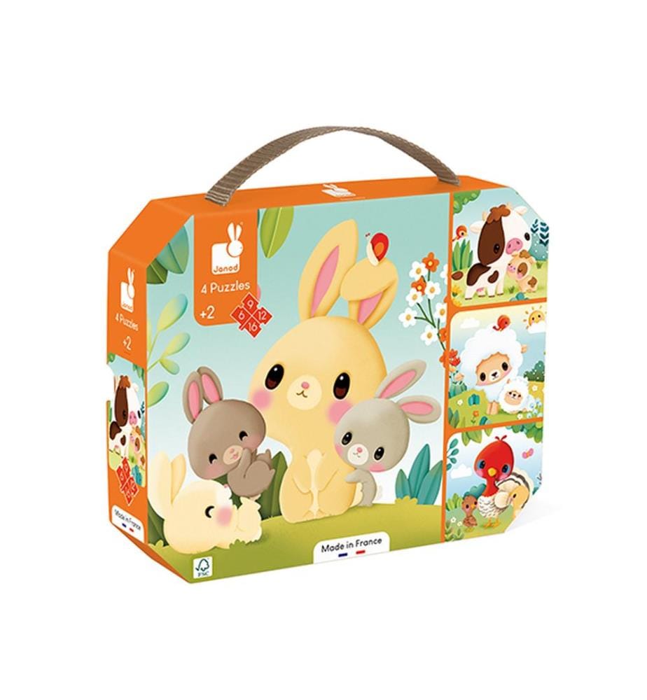 Puzzle Evolutifs Ferme Animaux