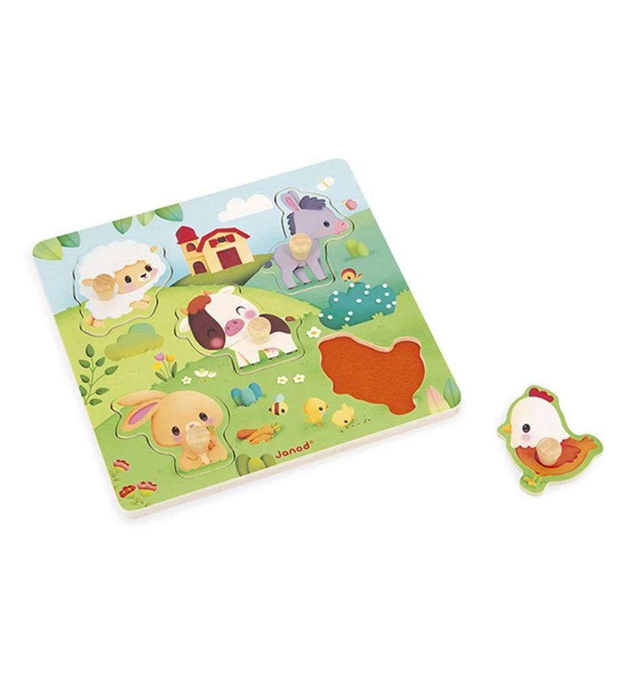 Puzzle Tactile Ferme