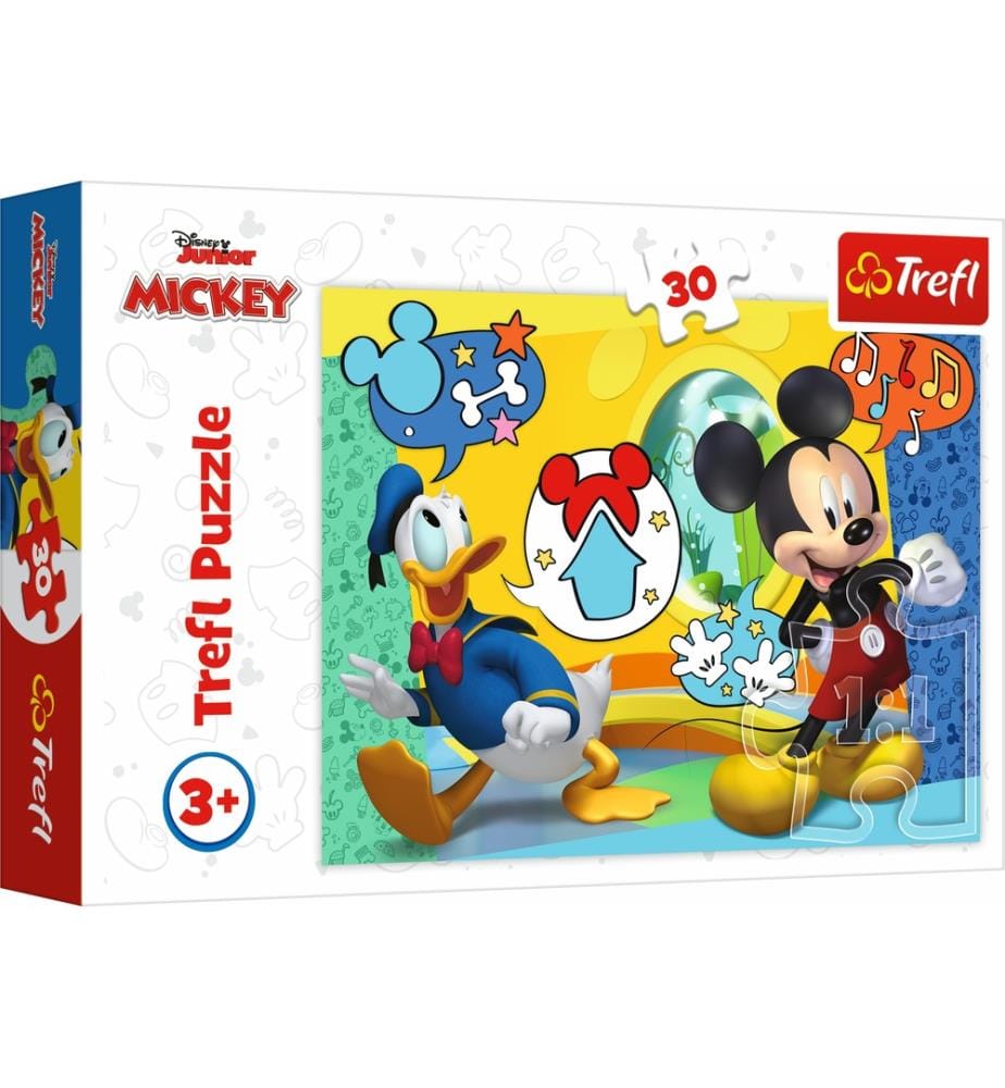 LA MAISON DE MICKEY Mickey et sa maison - Puzzle 30pcs - 3ANS+ - 27x20cm
