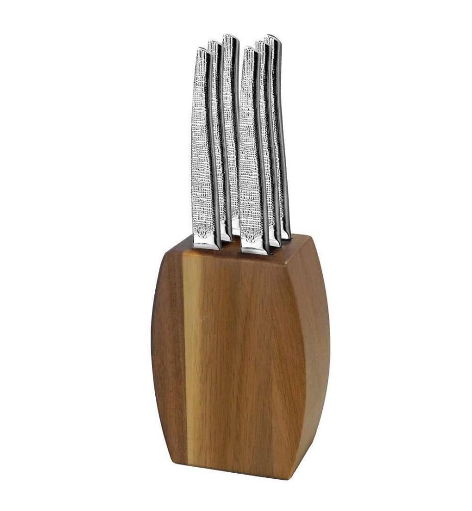 Bloc 6 couteaux steak Jet Styl