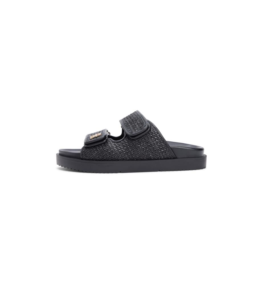 Sandales en Raphia - Noir