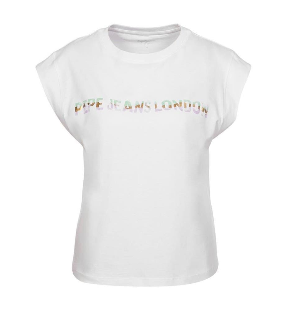 T-Shirt à logo multicolore