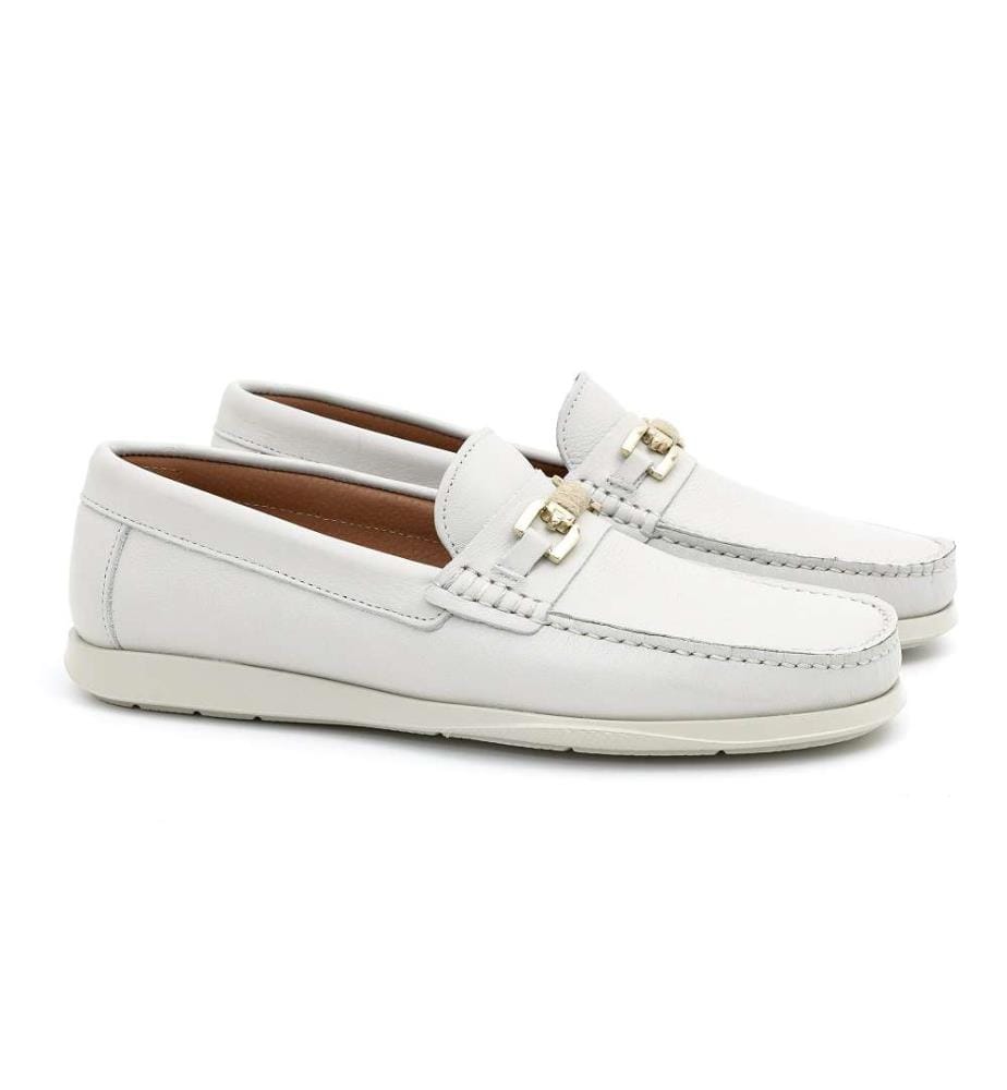 Chaussures de bateau - Blanc