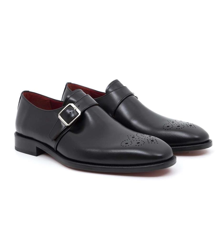 Chaussures à Boucles - Noir