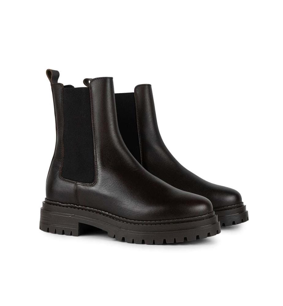 Cuissardes en Cuir - Marron
